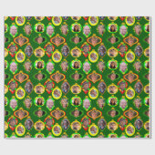 小さな家族単位 ラッピングペーパー (フラット)