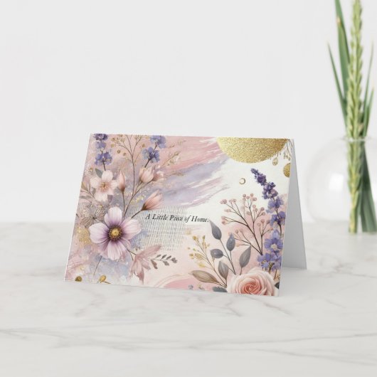 小さな家 カード (正面)