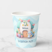 小さな小さな家とドラゴン1st誕生日パーティー 紙コップ (正面)