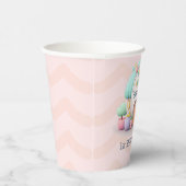 小さな小さな家とドラゴン1st誕生日パーティー 紙コップ (右)