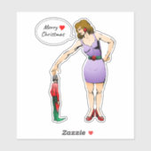 小さな小妖精や小人。 シール (シート)