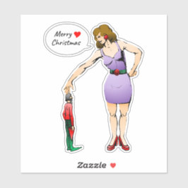 小さな小妖精や小人。 シール