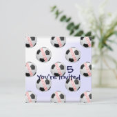 小さな少年 サッカーお誘い 招待状 (スタンド正面)