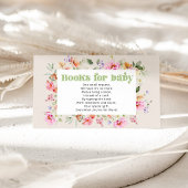 小さな山花の本ベビーチケット エンクロージャーカード