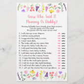 小さな山花はそれをシャワーのゲームを言った推測 (正面)