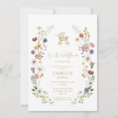 小さな山花 招待状 (正面)