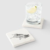 小さな平和 ストーンコースター (横)