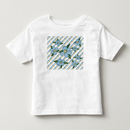小さな幼児ファンシーT型 トドラーTシャツ (正面)