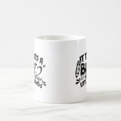 小さな心を形成するには救済ABigハートが必要 コーヒーマグカップ (中央)