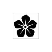 小さな忘れ青目 – 花ではない丸いフローラ ラバースタンプ (インプリント)