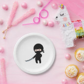 小さな怒忍者 ペーパープレート (パーティー)