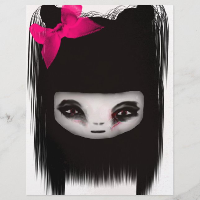 小さな怖い人形 (正面)