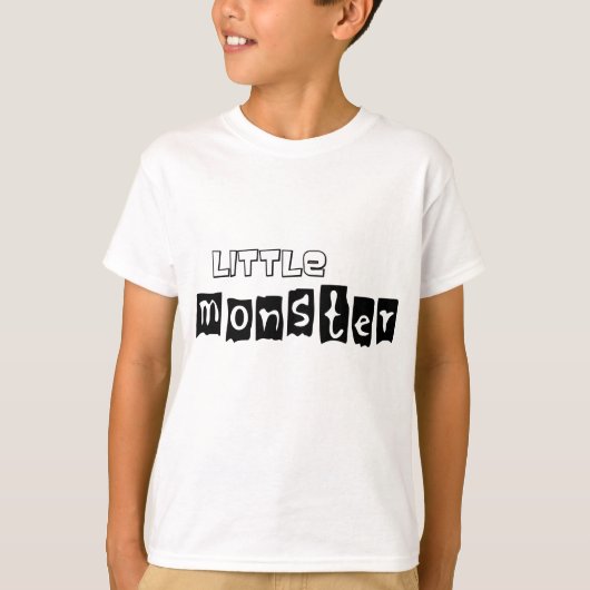 小さな怪物 Tシャツ (正面)