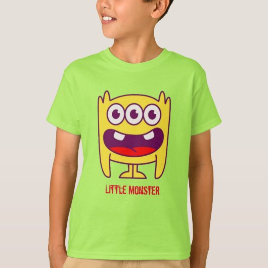 小さな怪物 Tシャツ (正面)