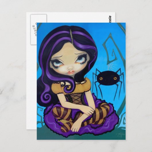 「小さな恋しく思マフェット」はがき ポストカード (正面/裏面)