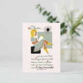 小さな恋しく思マフェ。1940年の読プロモーションポスター ポストカード (スタンド正面)