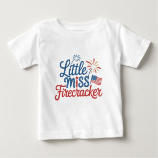 小さな恋しく思爆竹 ベビーTシャツ