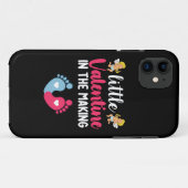 小さな恋する人+妊娠+妊婦 Case-Mate iPhoneケース (裏面(横))