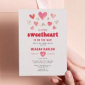 小さな恋人のバレンタインデーシャワー 招待状