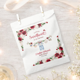 小さな恋人のバレンタインボーイ赤ちゃんシャワー フェイバーバッグ