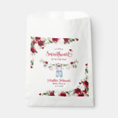 小さな恋人のバレンタインボーイ赤ちゃんシャワー フェイバーバッグ (正面)