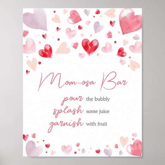 小さな恋人のバレンタインマムオーサバー ポスター (正面)