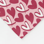 小さな恋人のバレンタイン フリースブランケット (角)