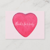 小さな恋人の本ベビーチケット エンクロージャーカード (裏面)