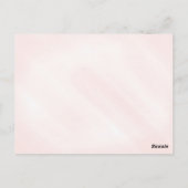 小さな恋人2月誕生日パーティー女子 ポストカード (裏面)