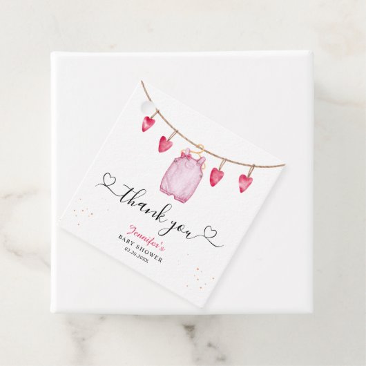 小さな恋人 |バレンタインデーの赤ちゃんシャワー フェイバータグ (インサイチュ)