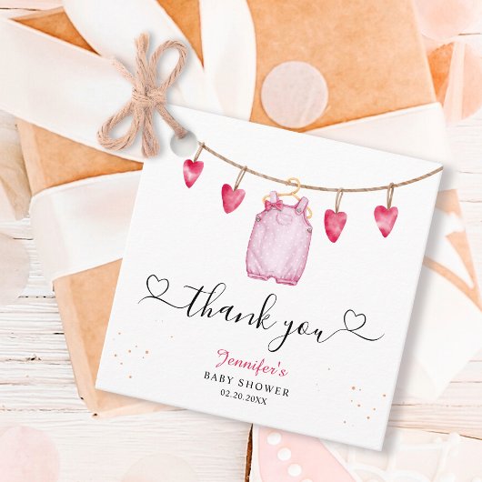 小さな恋人 |バレンタインデーの赤ちゃんシャワー フェイバータグ