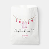 小さな恋人 |バレンタインデーの赤ちゃんシャワー フェイバーバッグ (正面)