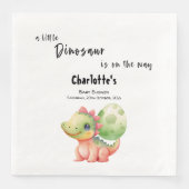 小さな恐竜が赤ちゃんのシャワーを途中にある (正面)