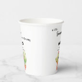 小さな恐竜が赤ちゃんのシャワーを途中にある 紙コップ (右)