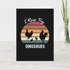 小さな恐竜のひよこを農家のために育てます カード