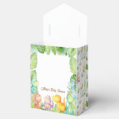 小さな恐竜の赤ちゃんシャワー フェイバーボックス (オープン)