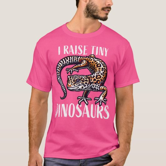 小さな恐竜を育てるヤモリママ 女性 子供用G Tシャツ (正面)