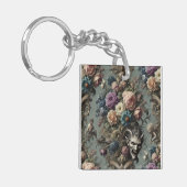 小さな悪魔が夢を見る – ゴシックビクトリアン キーホルダー (正面左)