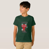 小さな悪魔 - キッズ向けベーシックTシャツ Tシャツ (正面フル)