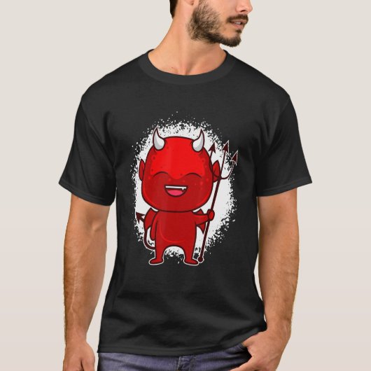 小さな悪魔 サタン アンチクライスト Tシャツ (正面)