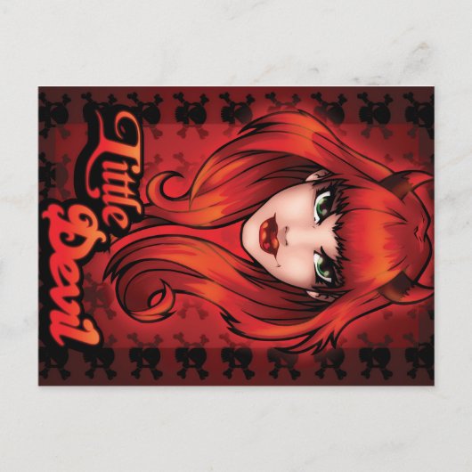 小さな悪魔 ポストカード (正面)