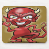 小さな悪魔 マウスパッド (正面)
