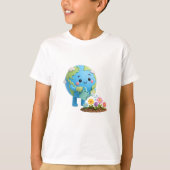 小さな惑星のガーデナー Tシャツ (正面)