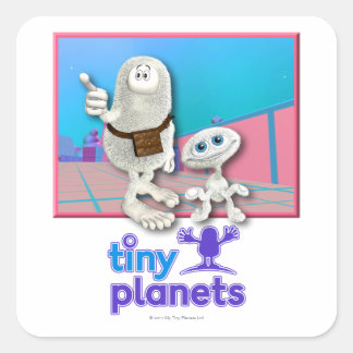 小さな惑星 – Planet of Stuff スクエアシール