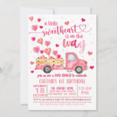 小さな愛がやってくる お知らせ 招待状 (正面)