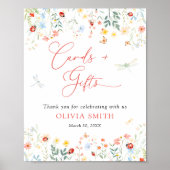 小さな愛のバグかわいいガーデンカードとギフト ポスター (正面)