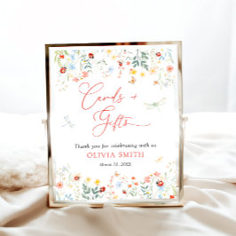 小さな愛のバグかわいいガーデンカードとギフト ポスター