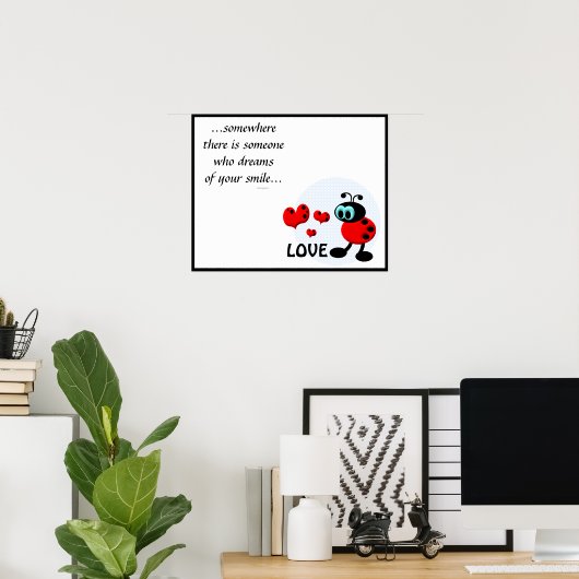 小さな愛のバグ ポスター (ホームオフィス)