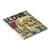 小さな愛の落書きを得る ノートパッド (アングル)