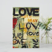 小さな愛の落書きを得る 便箋 (スタンド正面)